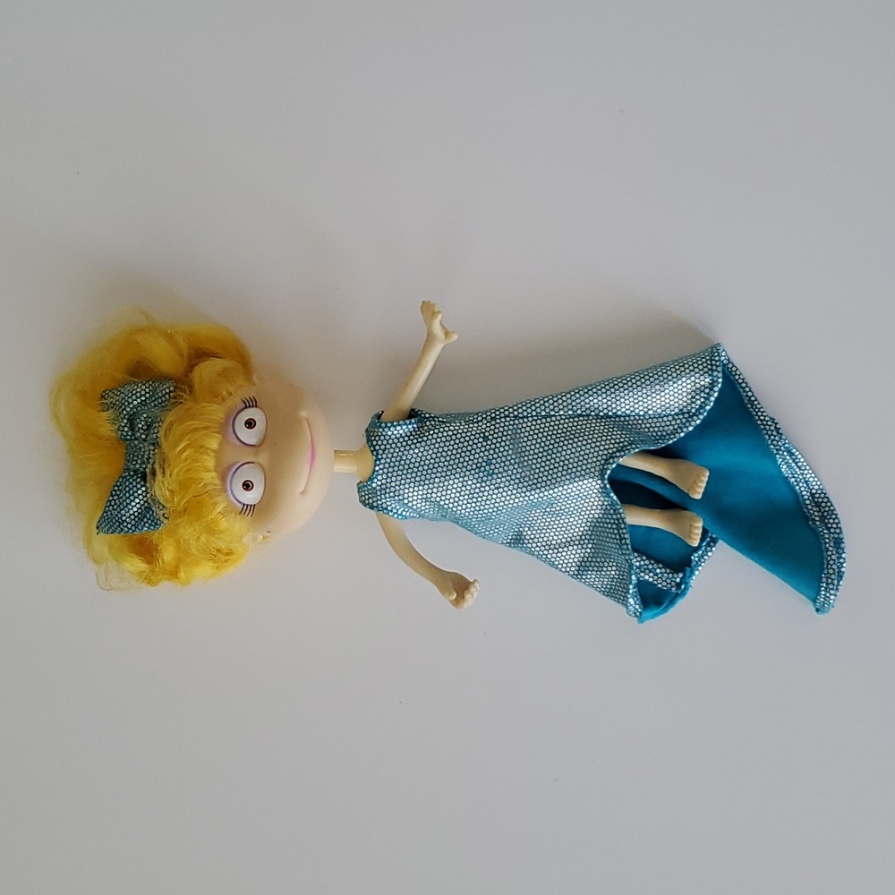 Nickelodeon Rugrats Totally Angelica Hard Plastic Doll Figure Vintage 1999